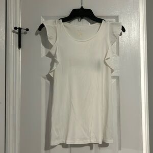 Lilly Pulitzer NWT Laina Top Resort White Size XS